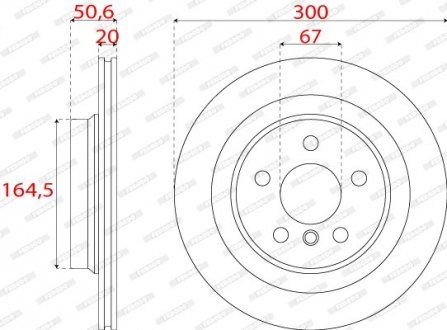 Автозапчасть FERODO DDF2763C