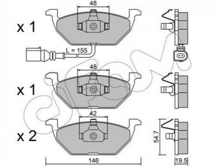 Автозапчасть CIFAM 8222112