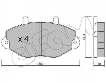 Автозапчасть CIFAM 8221950