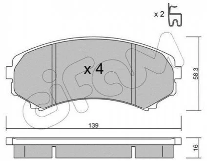Автозапчасть CIFAM 8223990