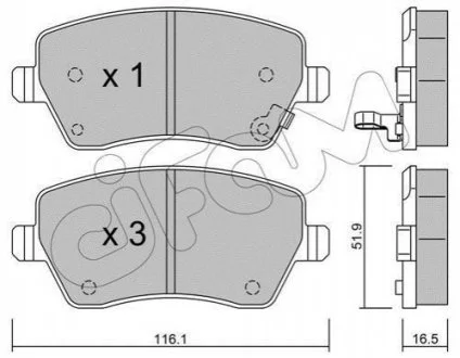 Автозапчасть CIFAM 8224851