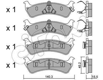 Автозапчасть CIFAM 8226840