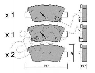 Автозапчасть CIFAM 8228861