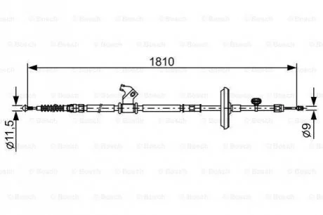 Автозапчасть BOSCH 1987482507