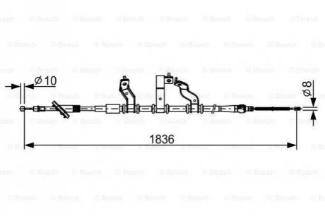Автозапчасть BOSCH 1987482531