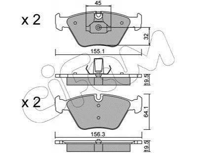 Автозапчасть CIFAM 8222073