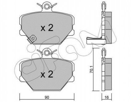 Автозапчастина CIFAM 8223410