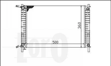 Автозапчасть LORO 0170170017