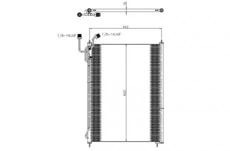Автозапчасть NRF 350503