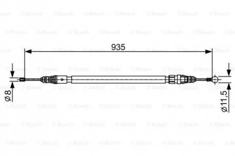 Автозапчасть BOSCH 1987482430
