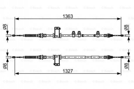 Автозапчасть BOSCH 1987482453