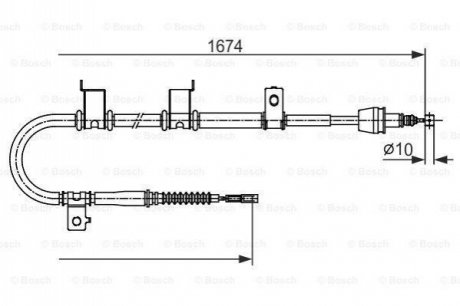 Автозапчасть BOSCH 1987482714