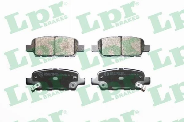 ДИСКОВІ КОЛОДКИ LPR 05P1839 (фото 1)