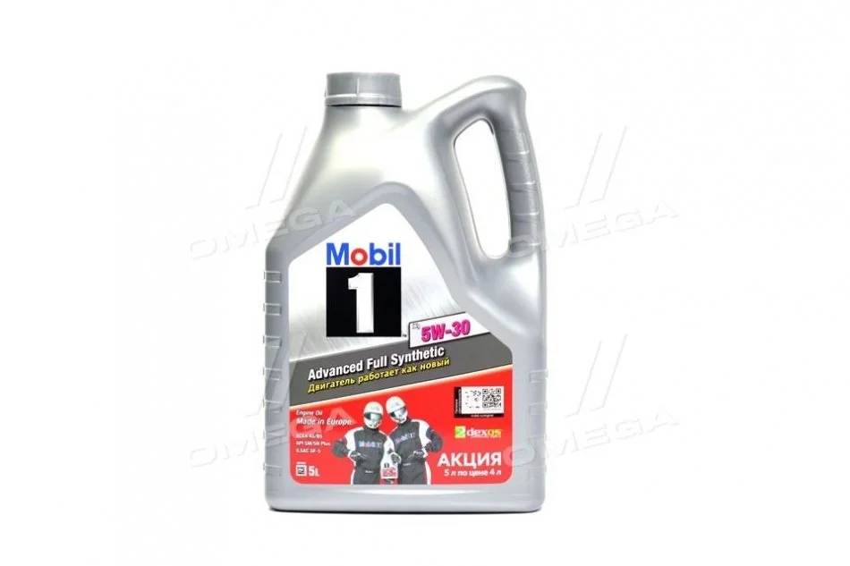 Масло моторн. Mobil 1™ 5W-30 (Канистра 5л) MOBIL 155143 (фото 1)