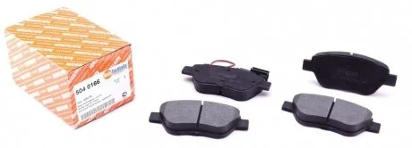 Колодки гальмівні, передні AUTOTECHTEILE 504 0166