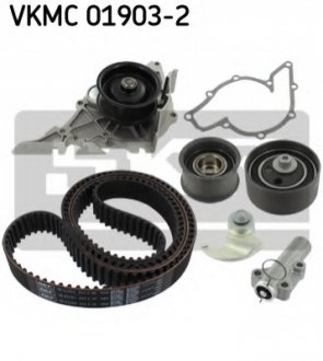 Комплект (ремінь+ролик+помпа) SKF VKMC 01903-2