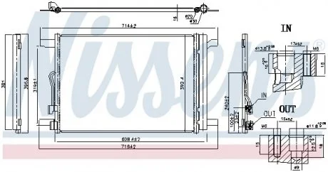 Автозапчасть NISSENS 940834