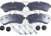 Гальмівні колодки, дискове гальмо (набір) OPTIMAL 12296 (фото 1)