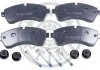 Гальмівні колодки, дискове гальмо (набір) OPTIMAL 12296 (фото 1)