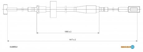 Автозапчастина ADRIAUTO 1102532