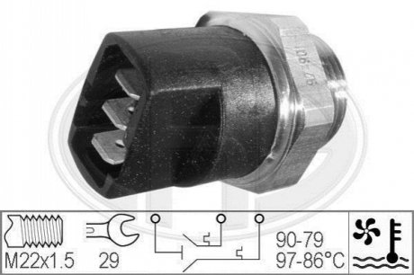 Датчик вмикання вентилятору ERA 330281