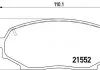 Гальмівні колодки дискові BREMBO P49 017 (фото 1)