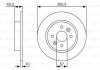 Гальмівний диск BOSCH 0986479S85 (фото 1)