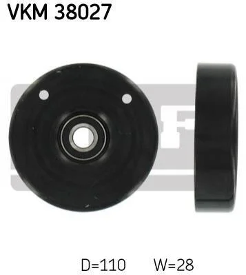 Обводний ролик SKF VKM 38027 (фото 1)