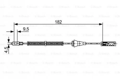 Автозапчасть BOSCH 1987482449