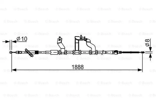 Автозапчасть BOSCH 1987482532 (фото 1)