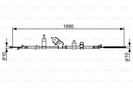 Автозапчастина BOSCH 1987482443