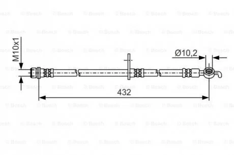 Автозапчасть BOSCH 1987481A57