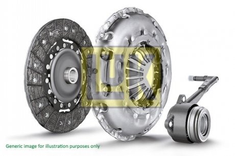 Комплект зчеплення RENAULT FLUENCE/MEGANE/SCENIC 1,6 DCI 11- LUK 624353935