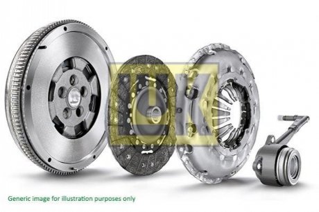 Комплект зчеплення VOLVO C30/S40/V50 1,8-2,0 04-12 DMF LUK 600022700