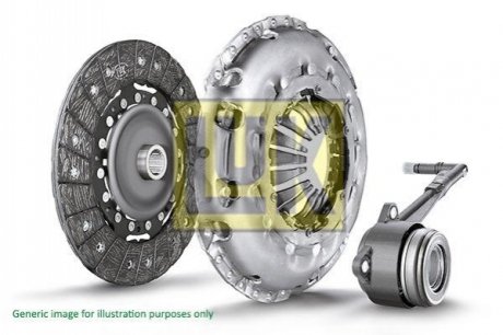 Комплект зчеплення OPEL CORSA 1,2 10- LUK 621310833