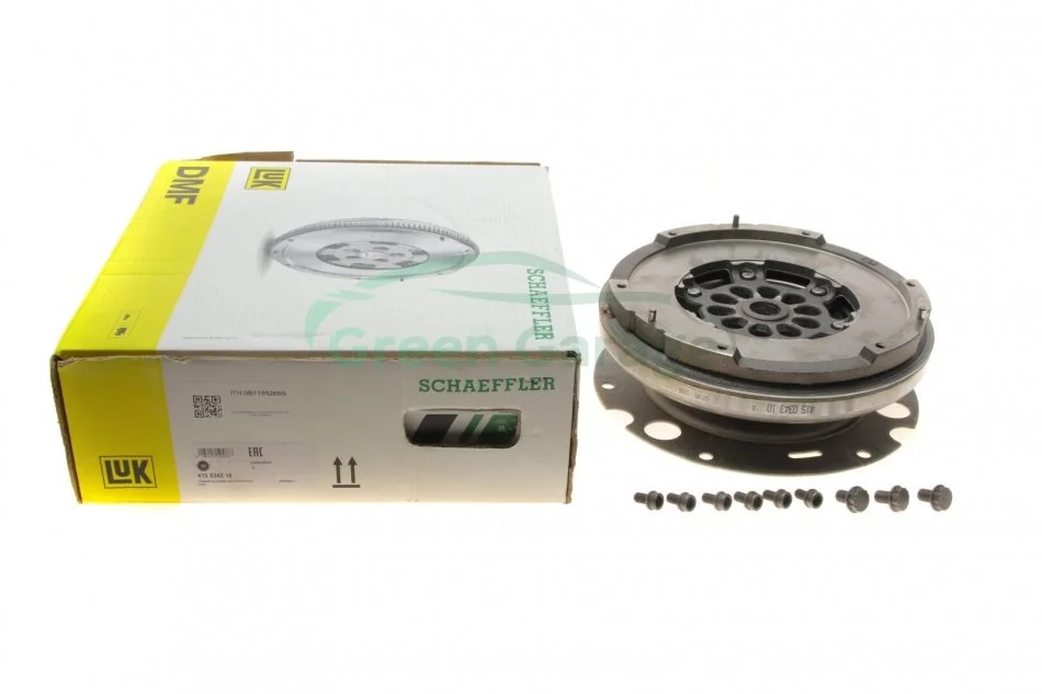 Двомасовий маховик мкпп (з болтами без направляючого підшипника без диска регулювання тертя) AUDI A4 B8, A5 1.8 10.07-01.17 LUK 415034310 (фото 1)