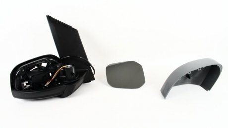 Зеркало заднего вида (электро с подогревом) под покраску, R 15- ZILBERMANN 02654