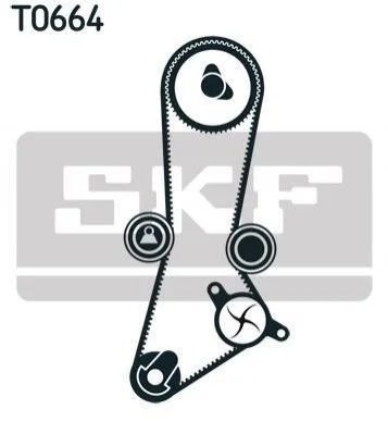 Комплект (ремінь+ролики) SKF VKMA 94222 (фото 1)