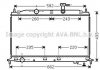 Радіатор охолодження HYUNDAI ACCENT 05-(AVA) AVA COOLING HY2188 (фото 1)