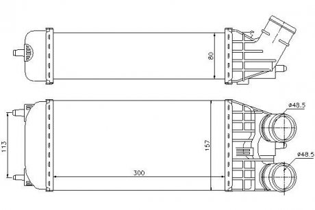 Інтеркулер STARLINE PEA4361