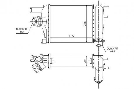 Інтеркулер STARLINE DAA4013