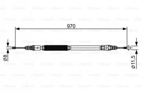Автозапчасть BOSCH 1987482429