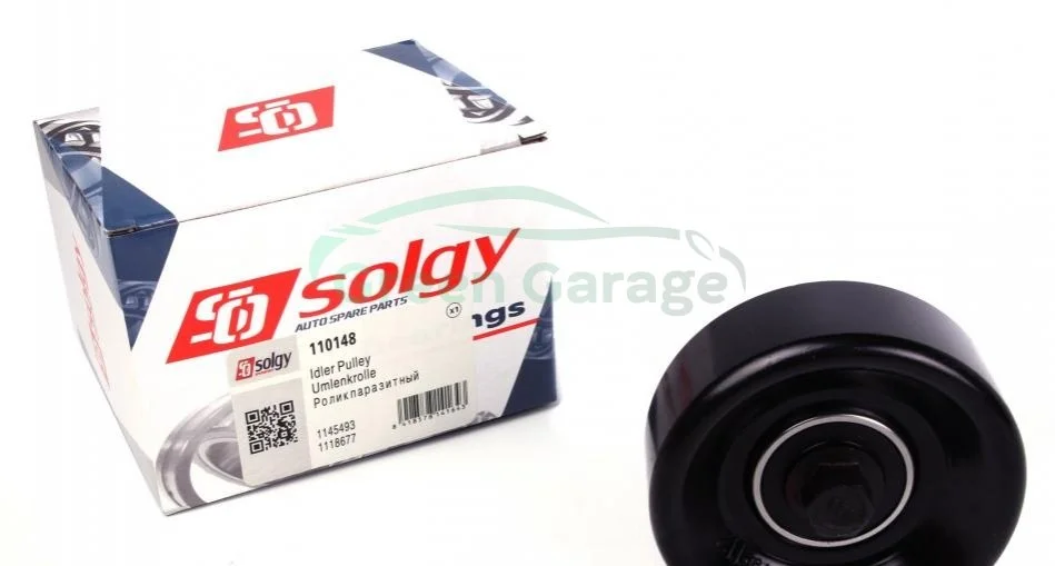 Ролик натяжний ременя генератора SOLGY 110148 (фото 1)