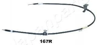 NISSAN Трос ручн.тормоза прав.Maxima QX 00- JAPANPARTS BC167R (фото 1)