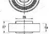 Устройство для натяжения ремня, ремень ГРМ JAPANPARTS BE409 (фото 2)