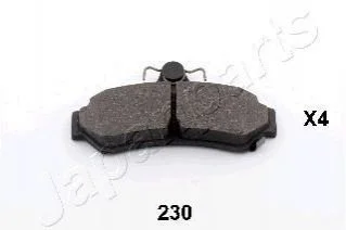 Колодки гальмівні, дискові JAPANPARTS PP230AF