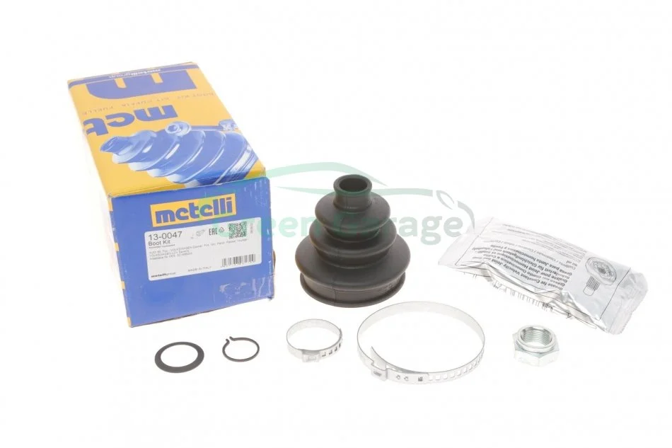Комплект пильника РШ шарніра METELLI 130047 (фото 1)