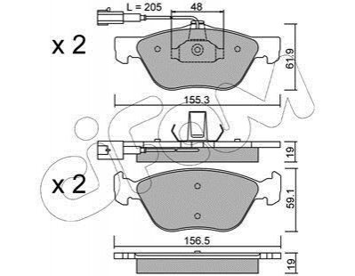 Автозапчастина CIFAM 8220830