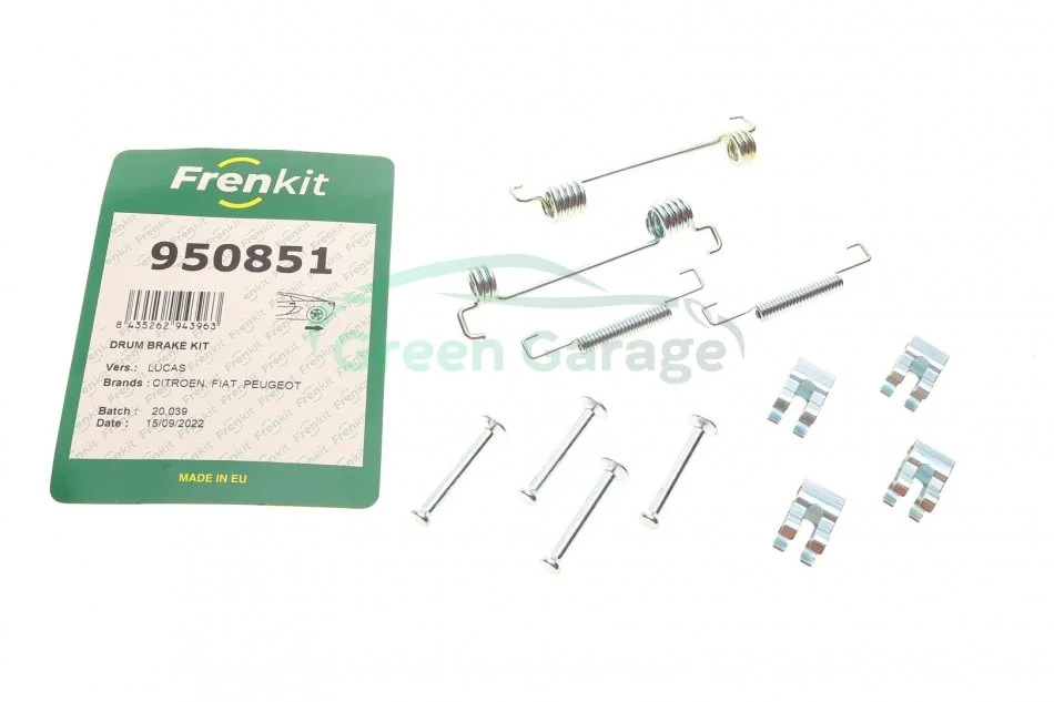 Ремкомплект колодок стояночного гальма FRENKIT 950851 (фото 1)