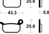Гальмівні колодки SBS 794RSI (фото 2)